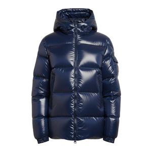 Veste matelassée en toile légère pour homme, à capuche, imperméable, chaude pour l'hiver, logo avant, style décontracté pour tous les jours - Product Image 6