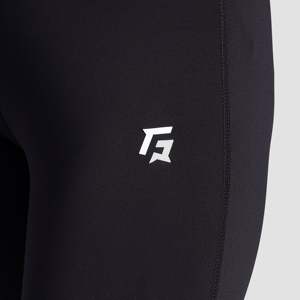 High-Waisted Black Sports Pants Breathable Stretch <b>Net</b> Leggings Mesh Decoration ODM XXL XS Sizes Available Customizable Logo - Product Image 5