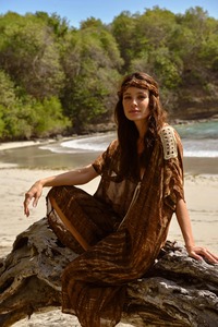 Elegante encaje Midi algodón Morne Rouge mameluco para verano playa y ropa informal precio de fábrica - Product Image 3