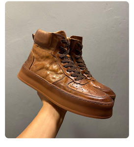 Chaussures Oxford en cuir de première qualité pour hommes, chaussures habillées formelles, parfaites pour les entretiens d'embauche, le bureau, chaussures en cuir pour hommes d'affaires - Product Image 2