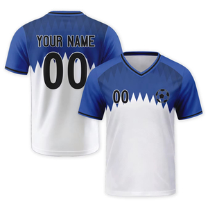 Camiseta de fútbol personalizada, camiseta de entrenamiento de fútbol con nombre y número impresos personalizados, camiseta de fútbol de equipo para mujeres, hombres y jóvenes - Product Image 1