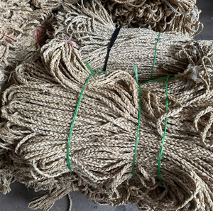 Corde de jonc de mer fabriquée à la main à partir de matériaux durables pour la maison et le jardin - Product Image 5