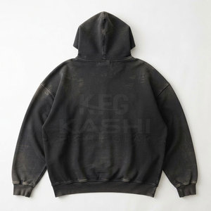 Venta Directa de Fábrica al Por Mayor: Sudaderas con Capucha para Hombre de Algodón 100% de Alto Gramaje, Lavado Ácido, Ajuste Regular, con Bolsillo, Transpirables - Product Image 2