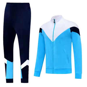 Survêtements d'hiver à logo personnalisé Survêtements en éponge française Survêtements unisexes en coton polaire épais et respirant pour hommes - Product Image 5
