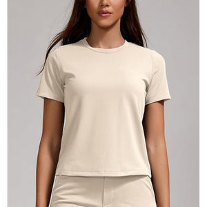 Sudadera holgada de rizo francés para mujer con bolsillos laterales Patrón sólido de tendencia para la técnica bordada de Primavera/Verano - Product Image 6