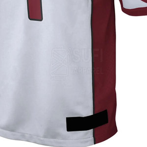 Maillot de football américain 100 % polyester, personnalisable, léger, tissu respirant pour mouvements rapides et intensifs - Product Image 5