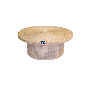 Meubles en rotin Table basse en osier pour salon maison décoration intérieure meubles tissés à la main élégant Design moderne - Product Image 2