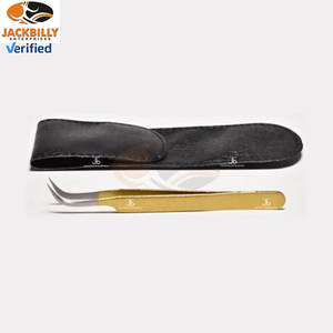 Pince à cils multifonctionnelle de qualité supérieure JACKBILLY pour extensions de cils Pince à épiler à pointe polie de précision Emballage personnalisé - Product Image 6
