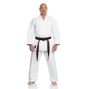 Uniforme de karaté de haute qualité, nouveau style, respirant, confortable, polyester/coton, logo personnalisé, vêtements d'arts martiaux pour hommes - Product Image 1