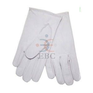 Gant de cérémonie en coton blanc, en polyester et coton, uni, écologique, confortable pour le quotidien, les activités de plein air, les défilés, les cérémonies religieuses - Product Image 1