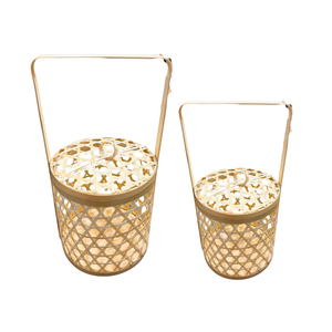 ขายดีงานฝีมือแบบดั้งเดิมพบกับสไตล์ที่ทันสมัย: เสน่ห์ของตะกร้าไม้ไผ่และหวาย - Product Image 1