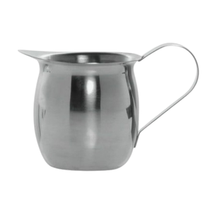 Pichet à café, thé, lait et crème en acier inoxydable, mousseur à lait manuel pour cafés, restaurants, expresso, latte art, récipient à crème - Product Image 4