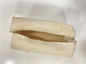 กระเป๋าคลัทช์ปรับแต่งได้สำหรับผู้หญิง-กระเป๋าผ้าใบผ้าฝ้ายพร้อมซิปปิดขอบตกแต่งมุมแบบอินเดีย - Product Image 3