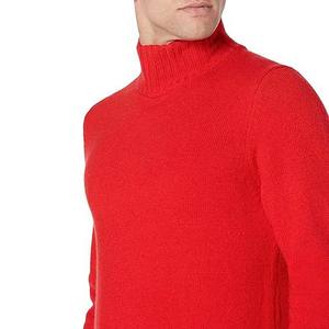 Suéter de Punto Jacquard Personalizado OEM/ODM 2025 2026, Antiarrugas, de Secado Rápido, de Algodón, con Cuello Camisero, para Hombre, Invierno - Product Image 4