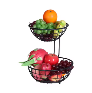 Style scandinave créatif corbeille à fruits collations paniers de rangement décoration de la maison Snack assiette de fruits ornement de bureau - Product Image 2