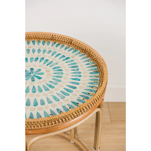 Mesa de centro de ratán natural superventas directamente de fábrica hecha a mano para muebles para el hogar de Vietnam - Product Image 5