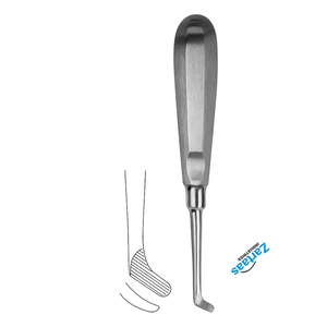 Elevador de raíz Coleman de acero inoxidable de alta calidad Fig. Fabricante y exportador de Instrumentos dentales 2R - Product Image 3