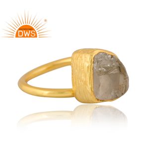 Dernière vente bague en argent plaqué or 18 carats améthyste verte naturelle pour femme Demi bijoux fins pour femme cadeau pour elle - Product Image 4