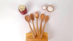 Handcrafted Wooden Cooking <b>Spoon</b> Solid Wood Kitchen Tool for Stirring Serving <b>Soup</b> Sauce Available In Bulk Quantity - Product Image 5