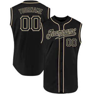 Jersey de béisbol personalizado al por mayor, pedidos a granel, tela ligera de secado rápido, resistente a la humedad, ropa cómoda cosida duradera - Product Image 1