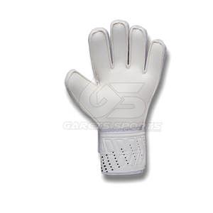 Gants de gardien de but de football professionnel de haute qualité Logo personnalisé Gants de sécurité sportifs antidérapants en cuir durable - Product Image 4