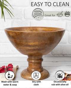 <b>Snack</b> Serving Wood Salad Mixing Wholesale Wood Vintage Customized Wooden <b>Bowls</b> from Humayun World Crafts - Product Image 2
