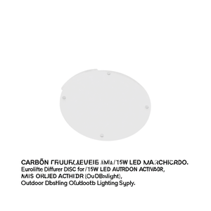 Eurolite <b>Diffuser</b> Disc for 15W <b>LED</b> Outdoor Spotlight - Product Image 3
