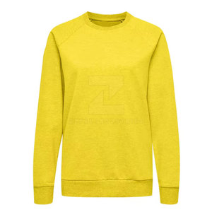 Sweat-shirt décontracté pour femme en coton 100% respirant avec logo personnalisé sur le devant - Product Image 1