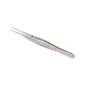 Pinzas Iris de 10 cm, 0.8 mm, 1x2 Dientes, Rectas, de Acero Inoxidable, Uso Manual en Hospitales, Instrumentos Quirúrgicos Básicos, Estándar Alemán - Product Image 5