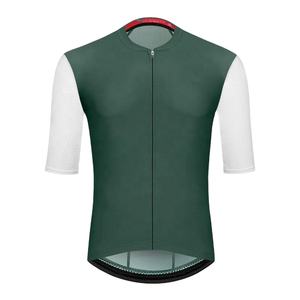 Maillot de cyclisme sur route pour hommes, fabriqué en tissu polyester doux et extensible pour offrir confort, circulation de l'air et soutien pour les longues distances. - Product Image 1