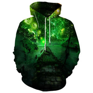 Sweats à capuche imprimés en 3d de grande qualité à prix de gros pullover New Basics Sweats à capuche pour hommes en coton mélangé imprimé en 3d à vendre - Product Image 2