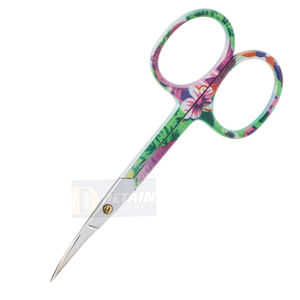 Ciseaux de manucure russes de haute qualité lame de coupe incurvée avec manche en céramique ciseaux à cuticules de cisaillement des ongles de beauté tranchante - Product Image 4