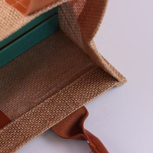 กระเป๋าโท้ทปอกระเจาแบบใช้ซ้ำได้กระเป๋าถือหนังทนทานกระเป๋าถือแบบกำหนดเองลายทางกระเป๋าธรรมดาช้อปปิ้งแบบพรีเมียม - Product Image 6