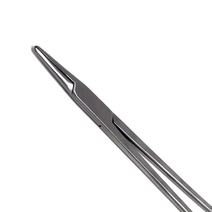 Porte-aiguille dentaire manuel de précision durable en acier inoxydable, accessoire chirurgical certifié CE, ergonomique à 3 mors - Product Image 4