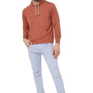 Último diseño pulóver hombres sudaderas con capucha calidad superior precio barato 100% algodón transpirable sudaderas con capucha para hombres - Product Image 1