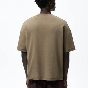 T-shirt surdimensionné personnalisé, streetwear, hip-hop, poids lourd, 300 g/m², coupe ample, épaules tombantes - Product Image 3