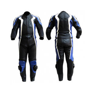 ชุดแข่งมอเตอร์ไซด์และมอเตอร์ไซด์อัตโนมัติชุดมอเตอร์ไซด์หนังพิมพ์ลายได้หลายสี - Product Image 6