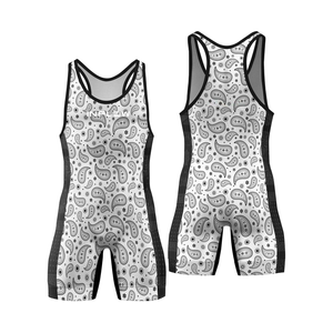 MMA-Spandex Matériel Gym Use Unisexe Une Pièce Moulant Stretch Singlet Kimono De Jiu Jitsu Lutte Haltérophilie Natation - Product Image 1
