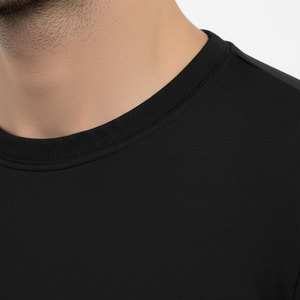 Trending Men's Gym Shirt Cotton/Spandex Compression Shirt <b>100</b>% <b>Polyester</b> Breathable and Quickdry Fabric - Product Image 5