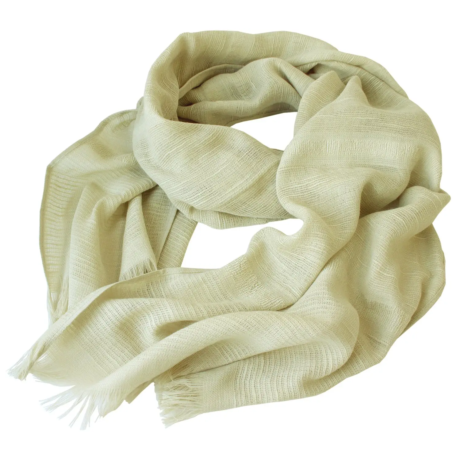 beige scarves