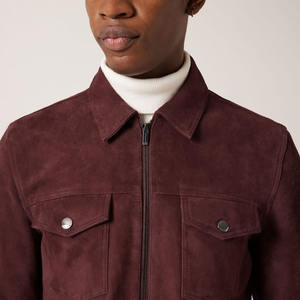 Chaqueta Bomber de Cuero Genuino Premium, Impermeable, Resistente al Viento, Diseño Elegante, Costuras Duraderas, Ajuste Cómodo, Unisex, Casual y Formal - Product Image 5