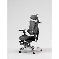 Chaise de bureau ergonomique en maille SAIGU 1066 avec support ergonomique double dossier pour les acheteurs thaïlandais