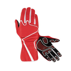 Guantes de carreras de karts ligeros y transpirables personalizados para adultos con relleno protector y Sung Fit _ Servicios OEM disponibles - Product Image 6