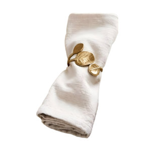 Rond de serviette de luxe personnalisé pour restaurant mariages fêtes décoration de table à la maison au meilleur prix - Product Image 5