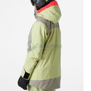 2025 entièrement personnalisé à la mode ski en plein air hommes coupe-vent imperméable respirant séchage rapide 100% veste de Ski en Polyester - Product Image 3