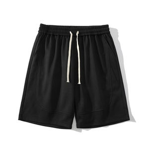 Pantalones Cortos Deportivos Casuales para Hombre, Estilo 2025, 100% Algodón, Secado Rápido, Transpirables, con Cintura Elástica, Diseño Liso - Product Image 1