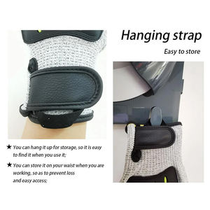 Gants de sport en cuir synthétique antidérapants de haute qualité Gants de sécurité pour conducteur robustes avec impression de logo personnalisé à vendre - Product Image 3