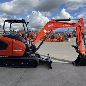 Mini-excavatrice Kubota KX040-5 abordable et bon marché à vendre, excavatrice compacte de 4 tonnes, fournisseur, expédition immédiate - Product Image 1