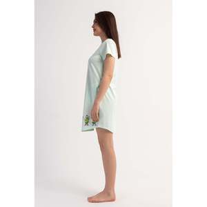 Túnica KADIN P.SUPREM O YAKA KISA KOL ETEGI OVAL CEPLI - Verde - Verde - Product Image 3