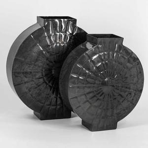 Florero de metal de hierro Premium de alta calidad con trabajo antiguo vintage y detalles artesanales únicos para interiores de hogares - Product Image 4